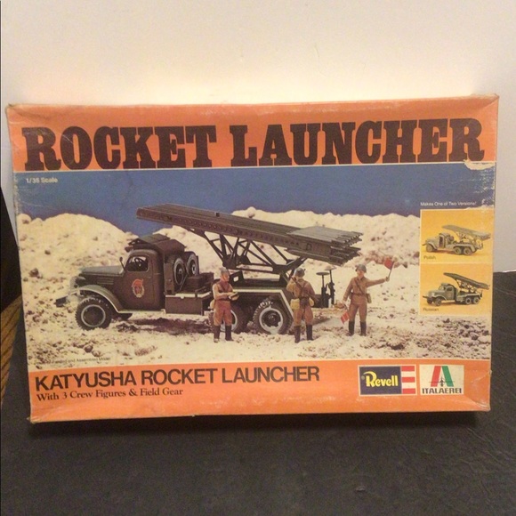 1976 NIB Revell Russian Rocket Launcher Model toy - Picture 2 of 6